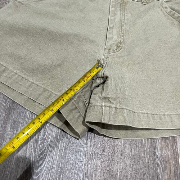 Patagonia Vintage Tan Beige Hiking Canvas cotton Shorts Size 30 - Picture 11 of 11
